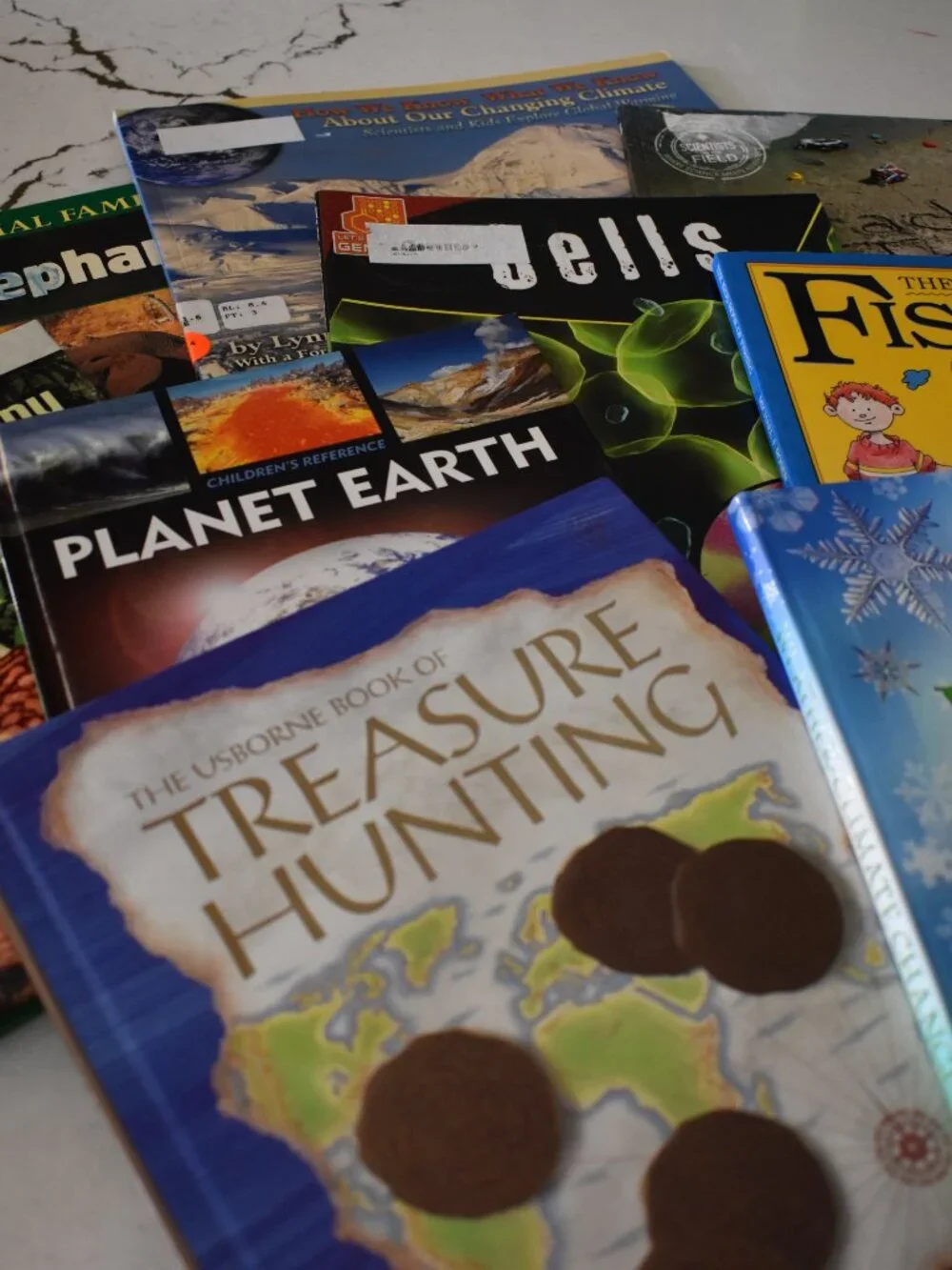 11 Kid Science Nature Books Bundle Weather Earth Animals Fishing Homeschool STEM